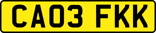 CA03FKK