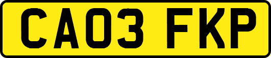 CA03FKP