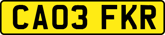 CA03FKR