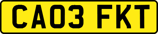 CA03FKT