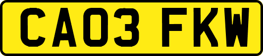 CA03FKW