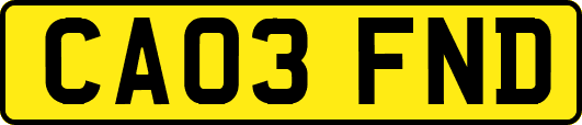 CA03FND