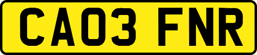 CA03FNR