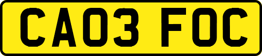 CA03FOC