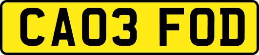 CA03FOD