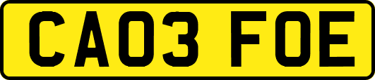 CA03FOE