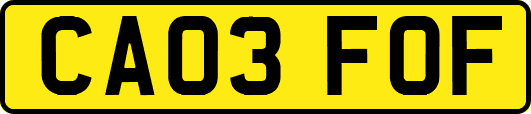CA03FOF