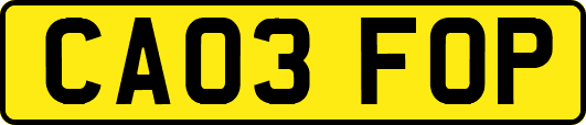 CA03FOP