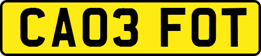 CA03FOT