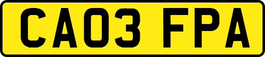 CA03FPA