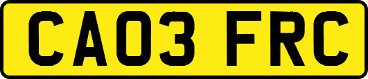 CA03FRC