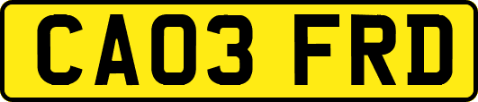 CA03FRD