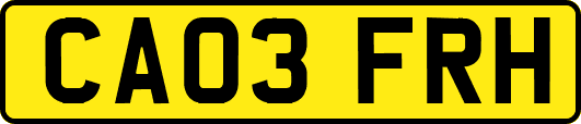CA03FRH