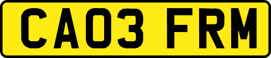 CA03FRM