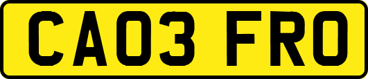 CA03FRO