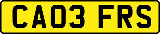 CA03FRS