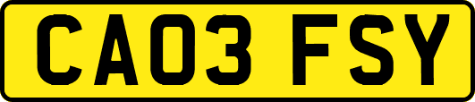 CA03FSY