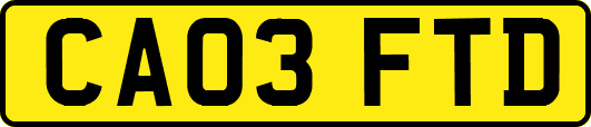 CA03FTD