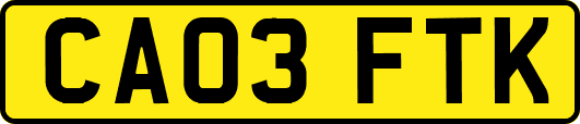 CA03FTK