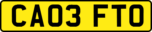 CA03FTO
