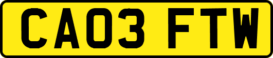 CA03FTW