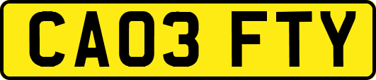 CA03FTY