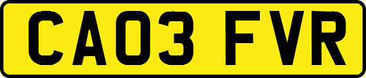 CA03FVR