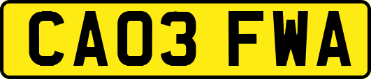 CA03FWA