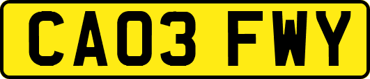 CA03FWY
