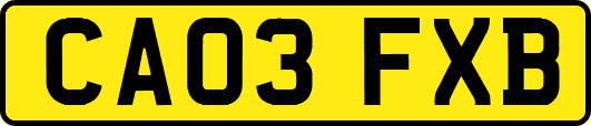 CA03FXB