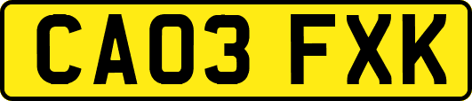 CA03FXK