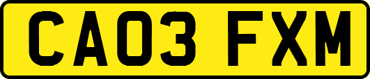 CA03FXM