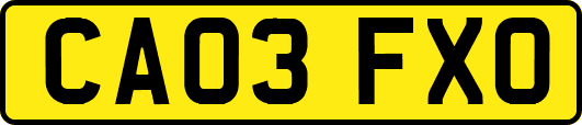 CA03FXO