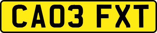 CA03FXT
