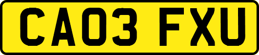 CA03FXU