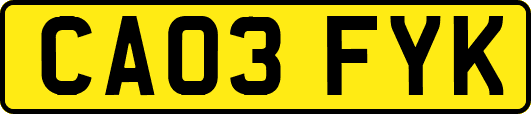 CA03FYK