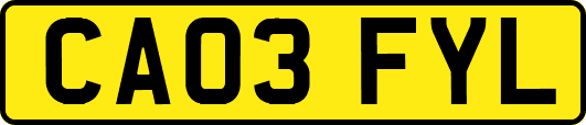 CA03FYL
