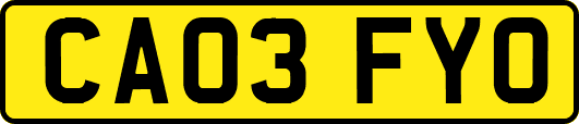 CA03FYO