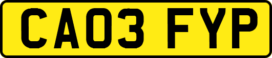 CA03FYP