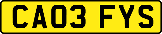 CA03FYS