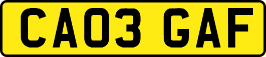 CA03GAF