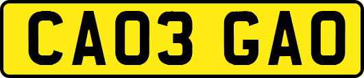 CA03GAO