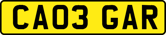 CA03GAR