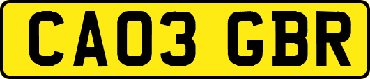 CA03GBR