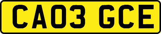 CA03GCE