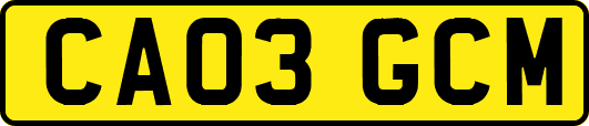 CA03GCM