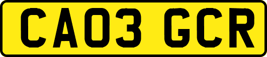 CA03GCR