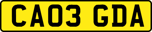 CA03GDA