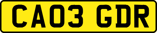 CA03GDR
