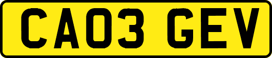 CA03GEV